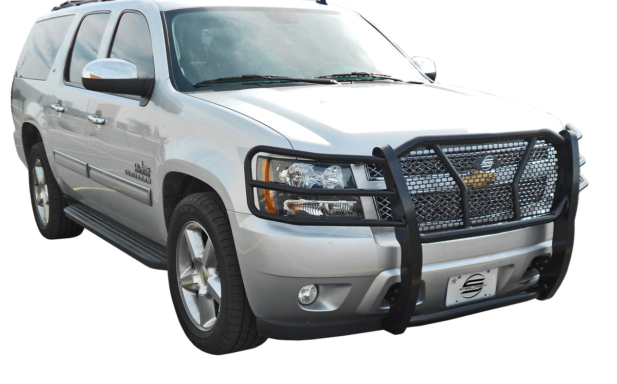 Steelcraft HD Grille Guards - Black - 2014 Chevy Suburban/Tahoe 1500 (50-0290)