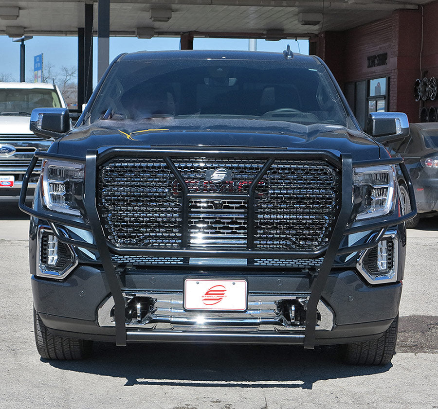 Steelcraft HD Grille Guards - Black - 2019-2021 GMC Sierra 1500, 2022 Sierra 1500 Limited (50-0438C)