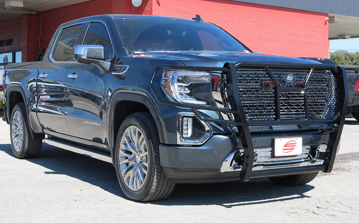 Steelcraft HD Grille Guards - Black - 2019-2021 GMC Sierra 1500, 2022 Sierra 1500 Limited (50-0438C)
