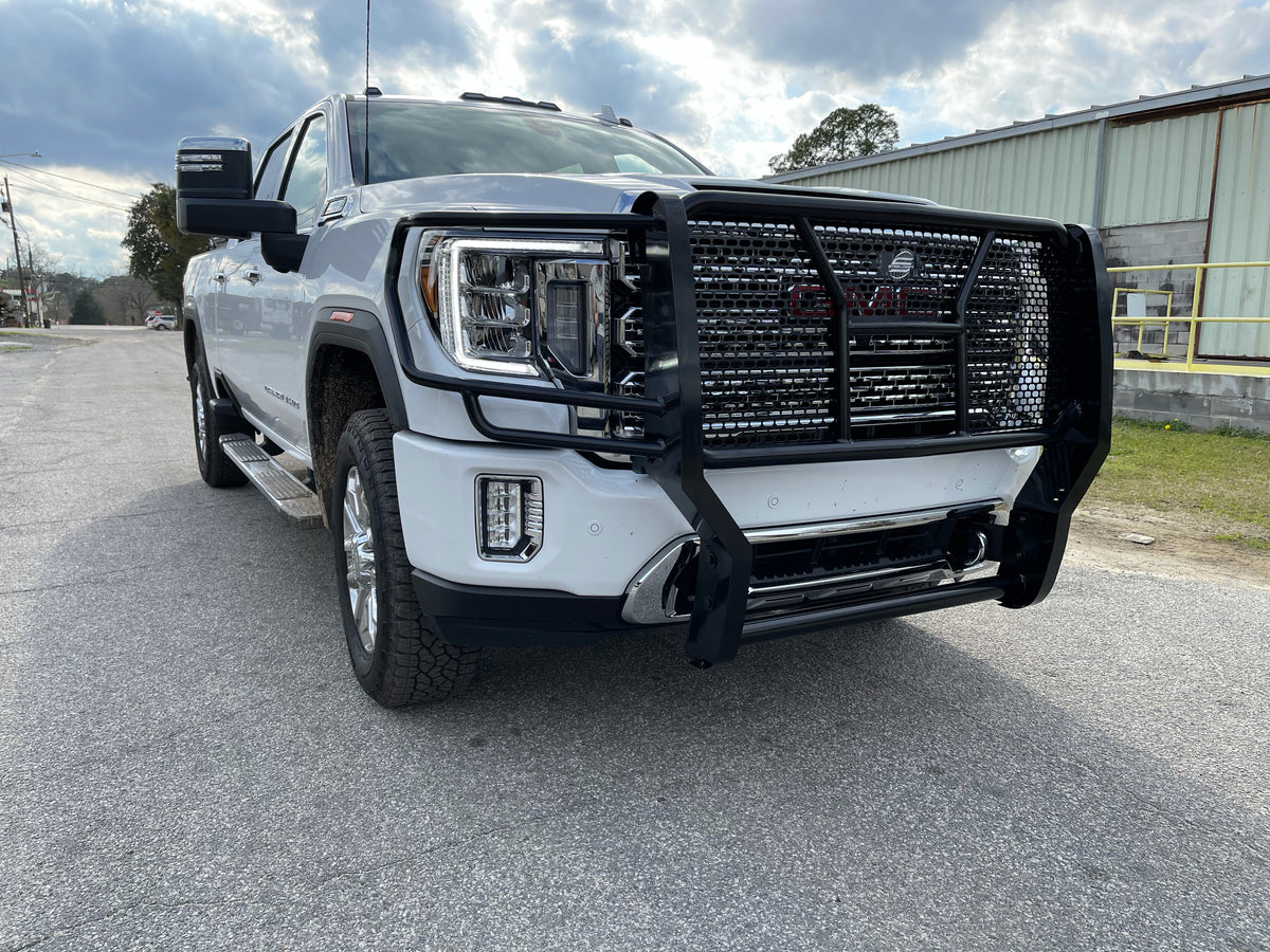 Steelcraft HD Grille Guards - Black - 2020-2025 GMC Sierra 2500/3500 (Includes Denali) (50-0465C)