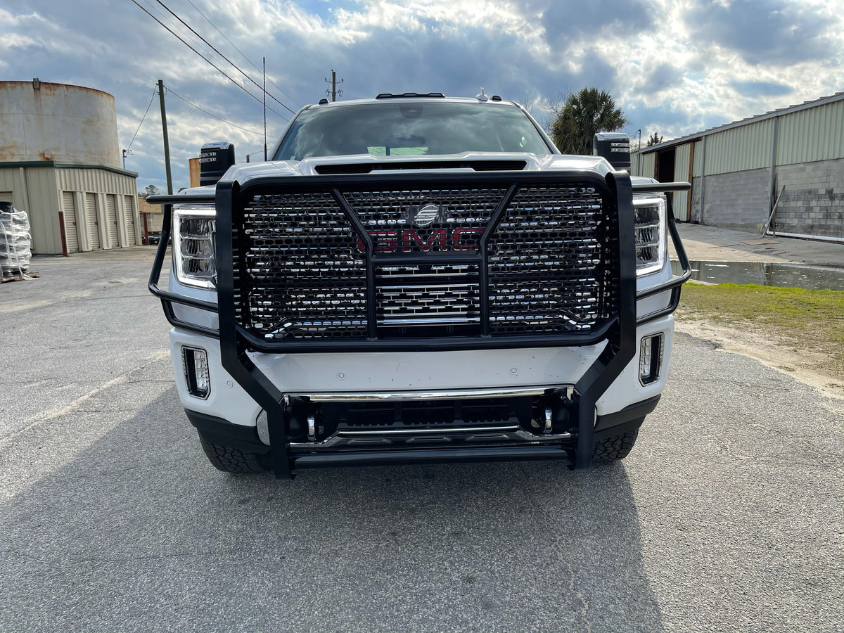 Steelcraft HD Grille Guards - Black - 2020-2025 GMC Sierra 2500/3500 (Includes Denali) (50-0465C)