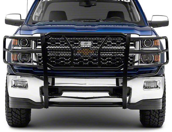 Steelcraft HD Grille Guards - Black - 2014-2018 Chevy Silverado 1500 / 2019 Silverado 1500 LD Classic (50-0480)