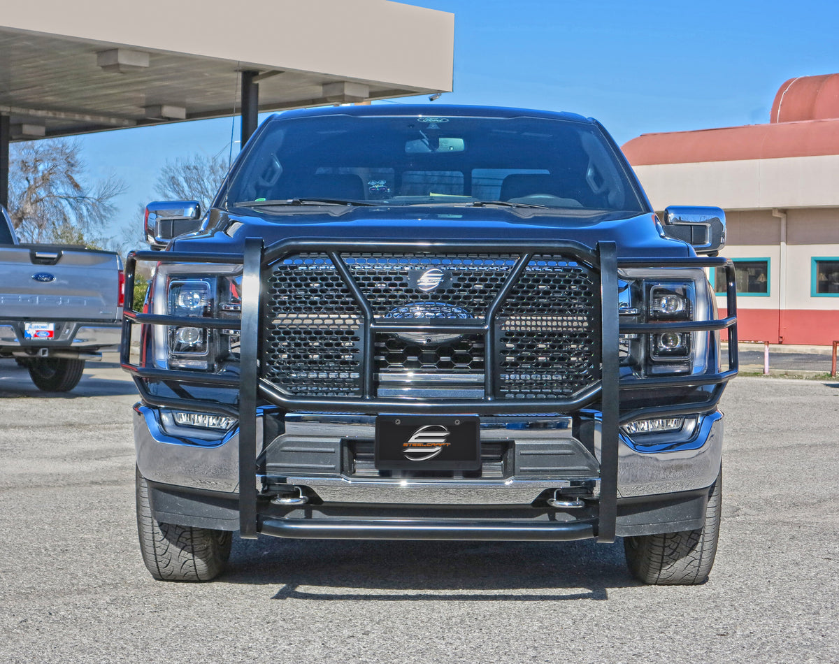 Steelcraft HD Grille Guards - Black - 2015-2025 Ford F150 (Incl. Eco Boost) (50-1420C)