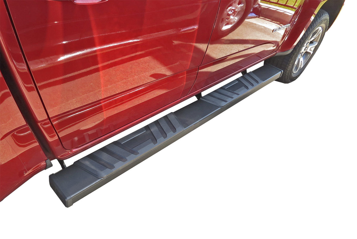 Steelcraft STX500 Running Boards - Textured Black - 2015-2025 Chevy Colorado/GMC Canyon Crew Cab (500-04500)
