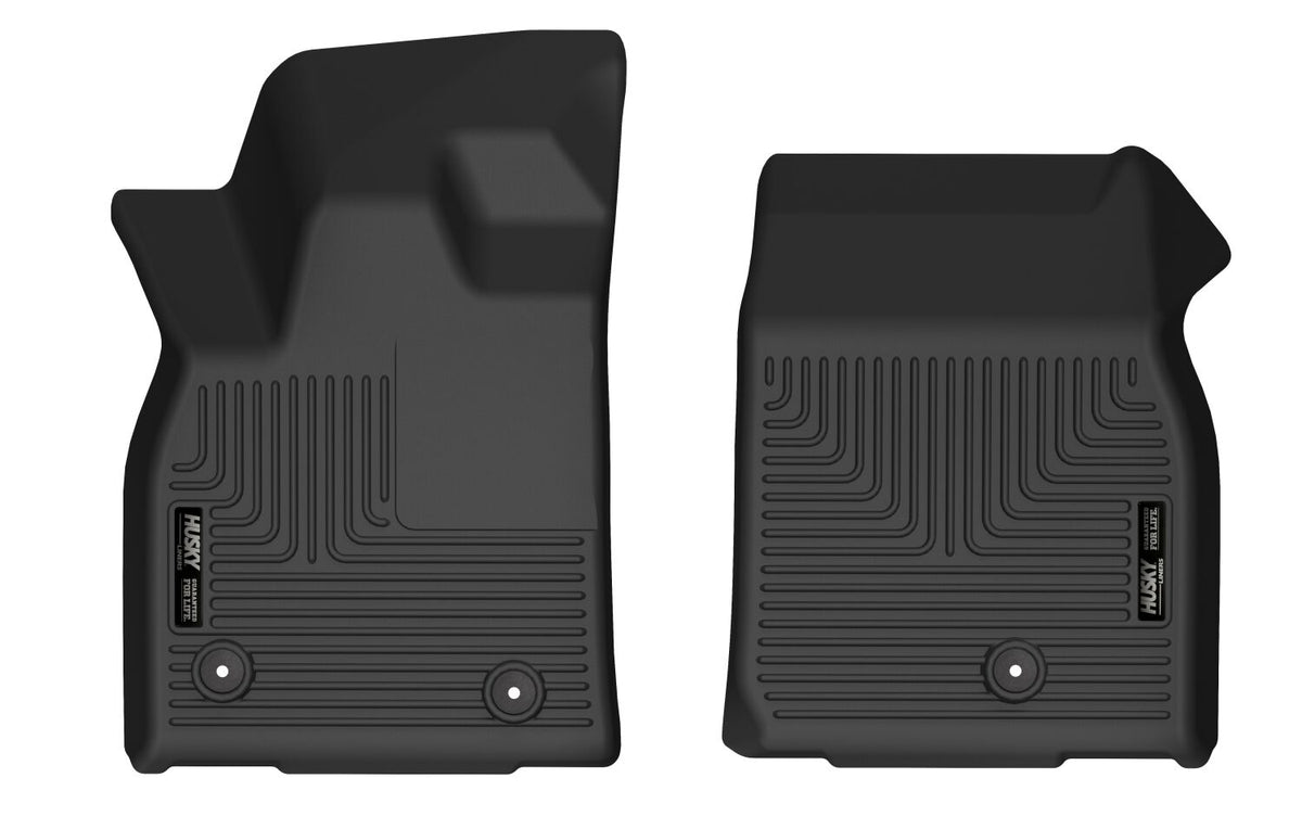 Husky Liners X-act Contour - Front Floor Liners - 2021-2024 Ford Mustang Mach-E - Part 52241