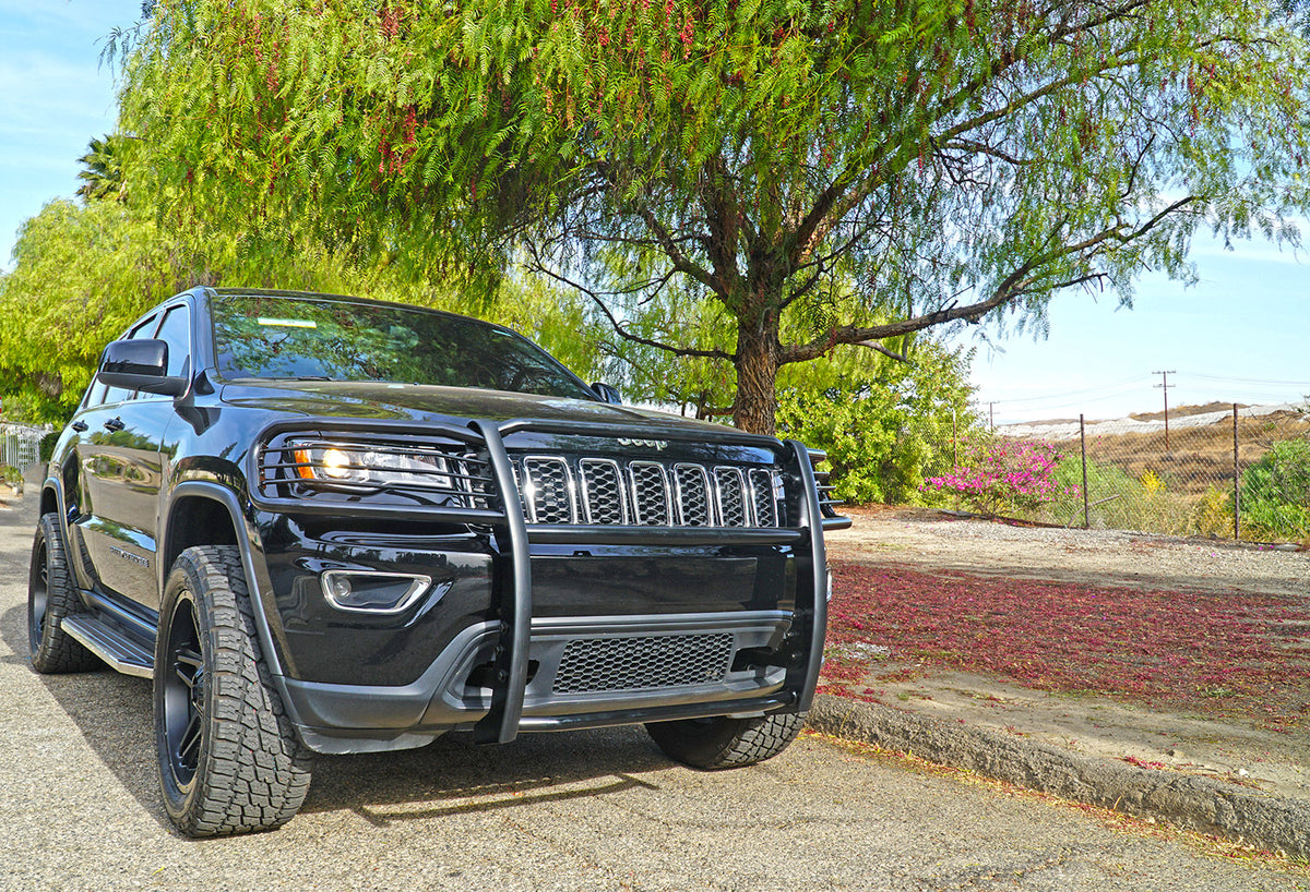 Steelcraft Grille Guard - Black - 2014-2021 Jeep Grand Cherokee (Excludes L,SRT and Trail Hawk Models) (52340)