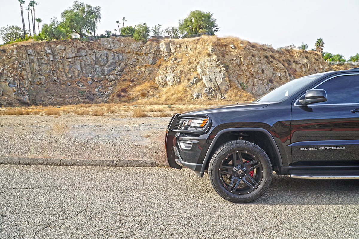 Steelcraft Grille Guard - Black - 2014-2021 Jeep Grand Cherokee (Excludes L,SRT and Trail Hawk Models) (52340)
