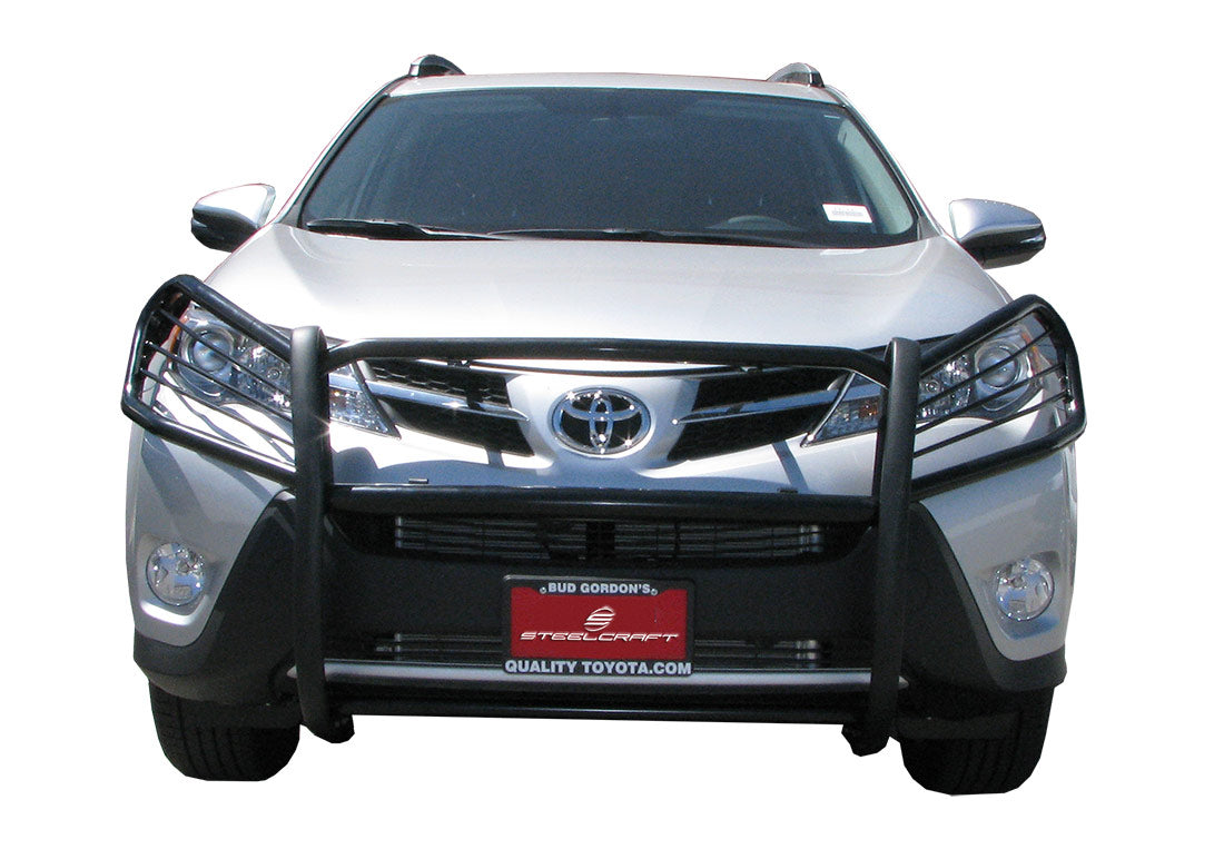 Steelcraft Grille Guard - Black - 2014-2015 Toyota Rav4 (Incl. Sport Model) (53400)