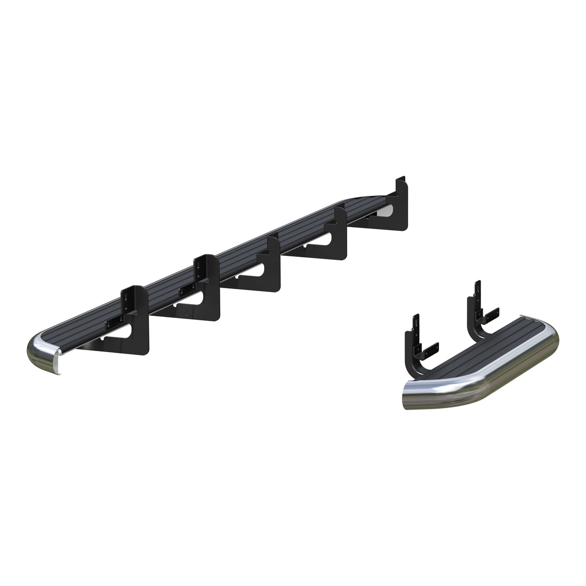 LUVERNE 575100-570747 MegaStep 100, 36-Inch Premium Non-Skid Aluminum Running Boards, Select Dodge, Freightliner, Mercedes-Benz Sprinter 2500, 3500