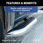 LUVERNE 575100-571477 MegaStep 100, 36-Inch Premium Non-Skid Aluminum Running Boards, Compatible with Select Ram ProMaster