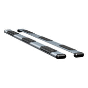 LUVERNE 583114-570717 O-Mega II 114-Inch Wheel to Wheel Silver Aluminum Side Steps, Select Chevrolet Silverado, GMC Sierra 1500, 2500, 3500 HD