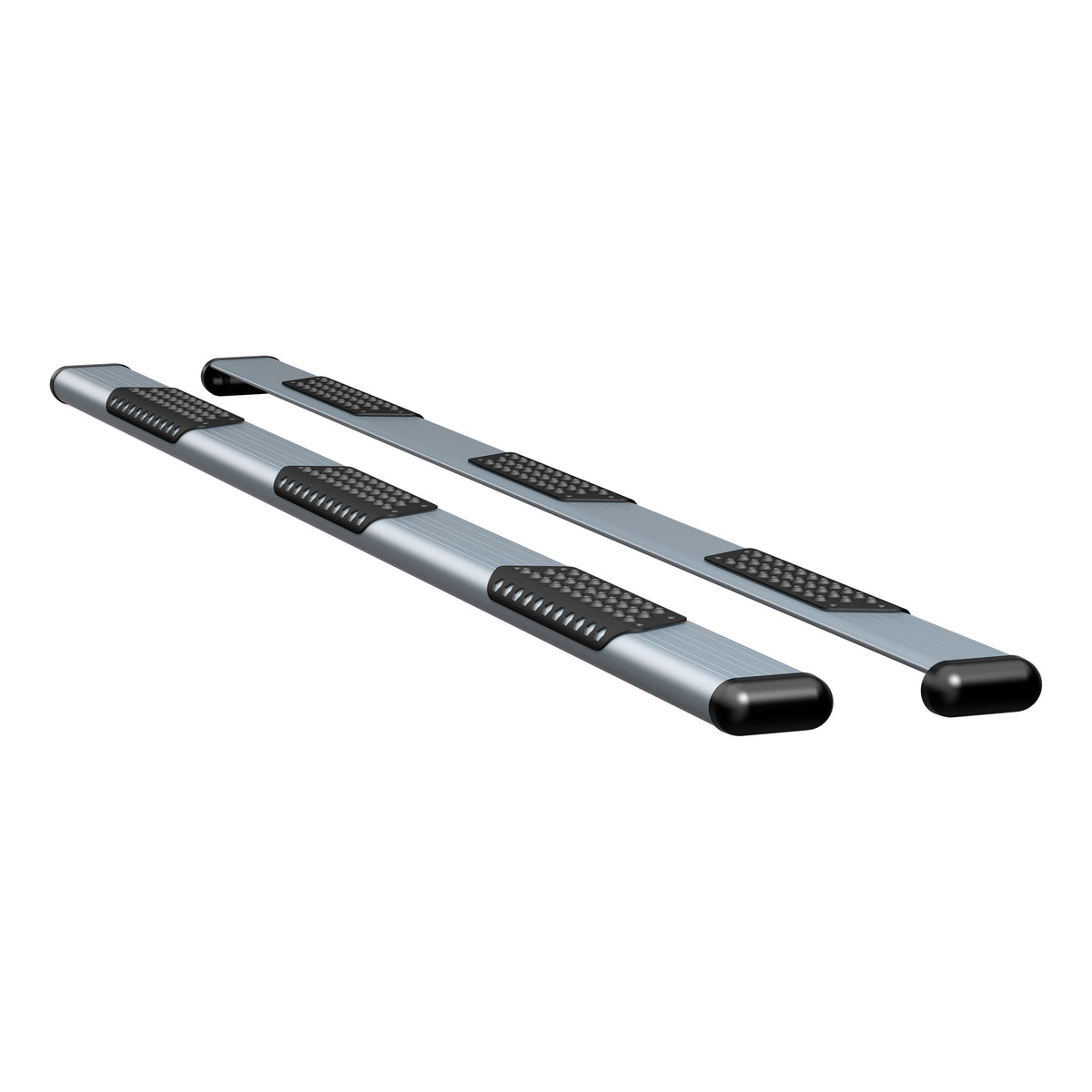 LUVERNE 583125-570829 O-Mega II 125-Inch Silver Aluminum Wheel to Wheel Side Steps, Select Ford F-250, F-350, F-450 Super Duty