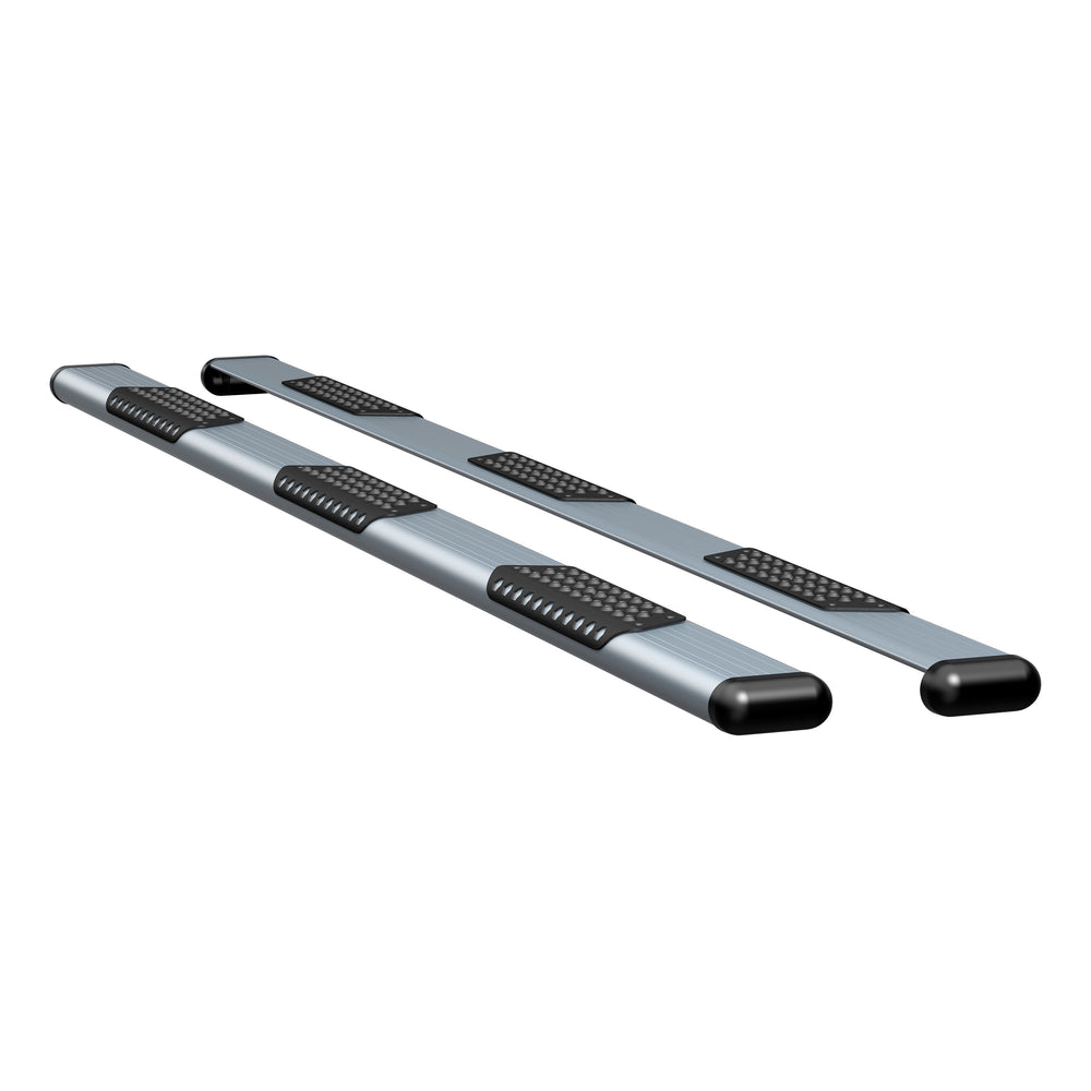 LUVERNE 583125-571439 O-Mega II 125-Inch Silver Aluminum Wheel to Wheel Side Steps, Select Ram 2500