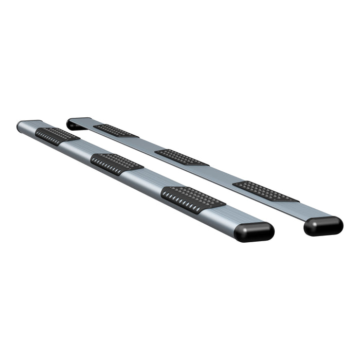 LUVERNE 583125-571439 O-Mega II 125-Inch Silver Aluminum Wheel to Wheel Side Steps, Select Ram 2500