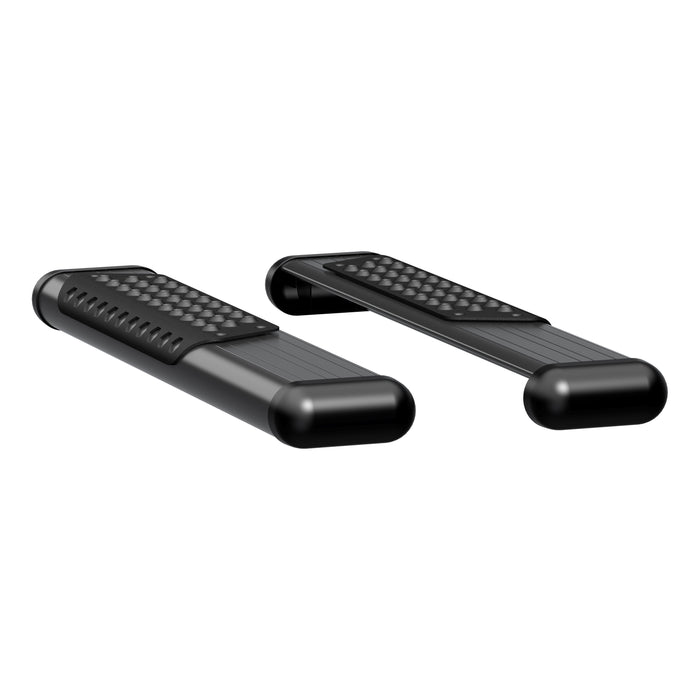 LUVERNE 584036-570340 O-Mega II 36-Inch Black Aluminum Side Steps, Select Chevrolet Express, GMC Savana 1500, 2500, 3500