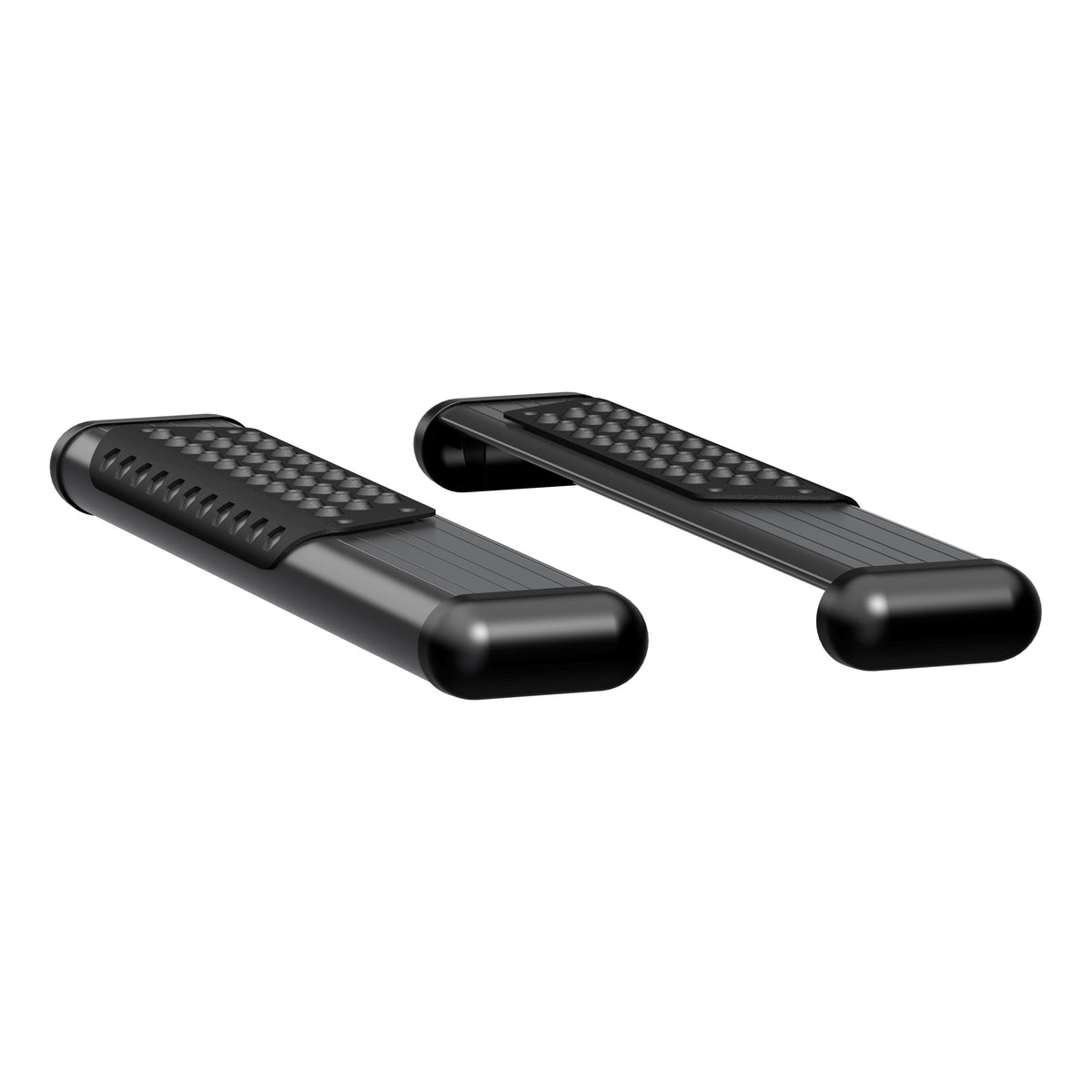 LUVERNE 584036-571720 O-Mega II 36-Inch Black Aluminum Side Steps, Select Ford Transit-150, 250, 350