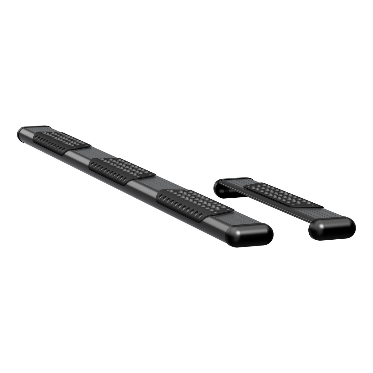 LUVERNE 584100-570124 O-Mega II 100-Inch, 36-Inch Black Aluminum Side Steps, Select Ford E-150, E-250, E-350