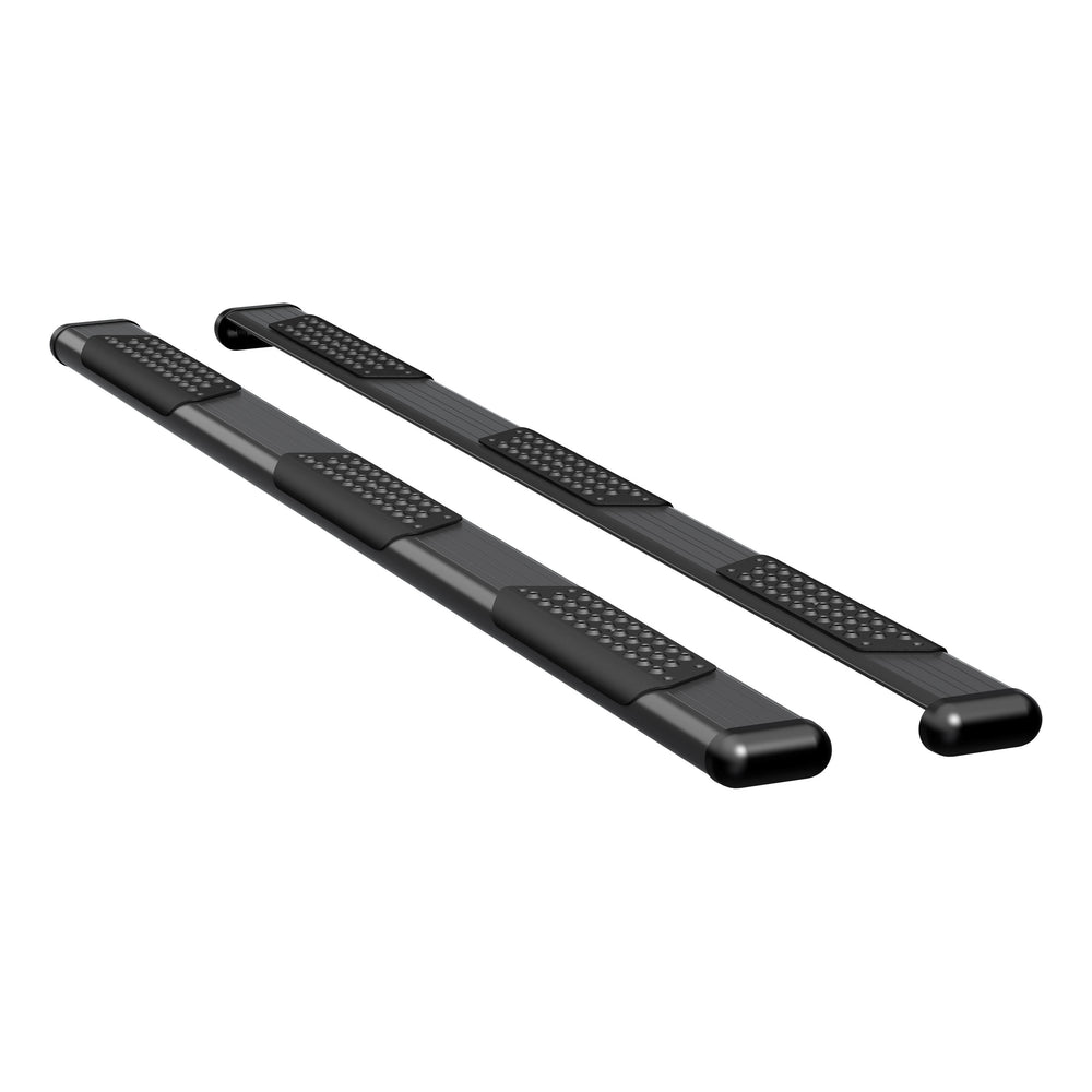 LUVERNE 584102-570938 O-Mega II 102-Inch Black Aluminum Wheel to Wheel Side Steps, Select Dodge, Ram 1500