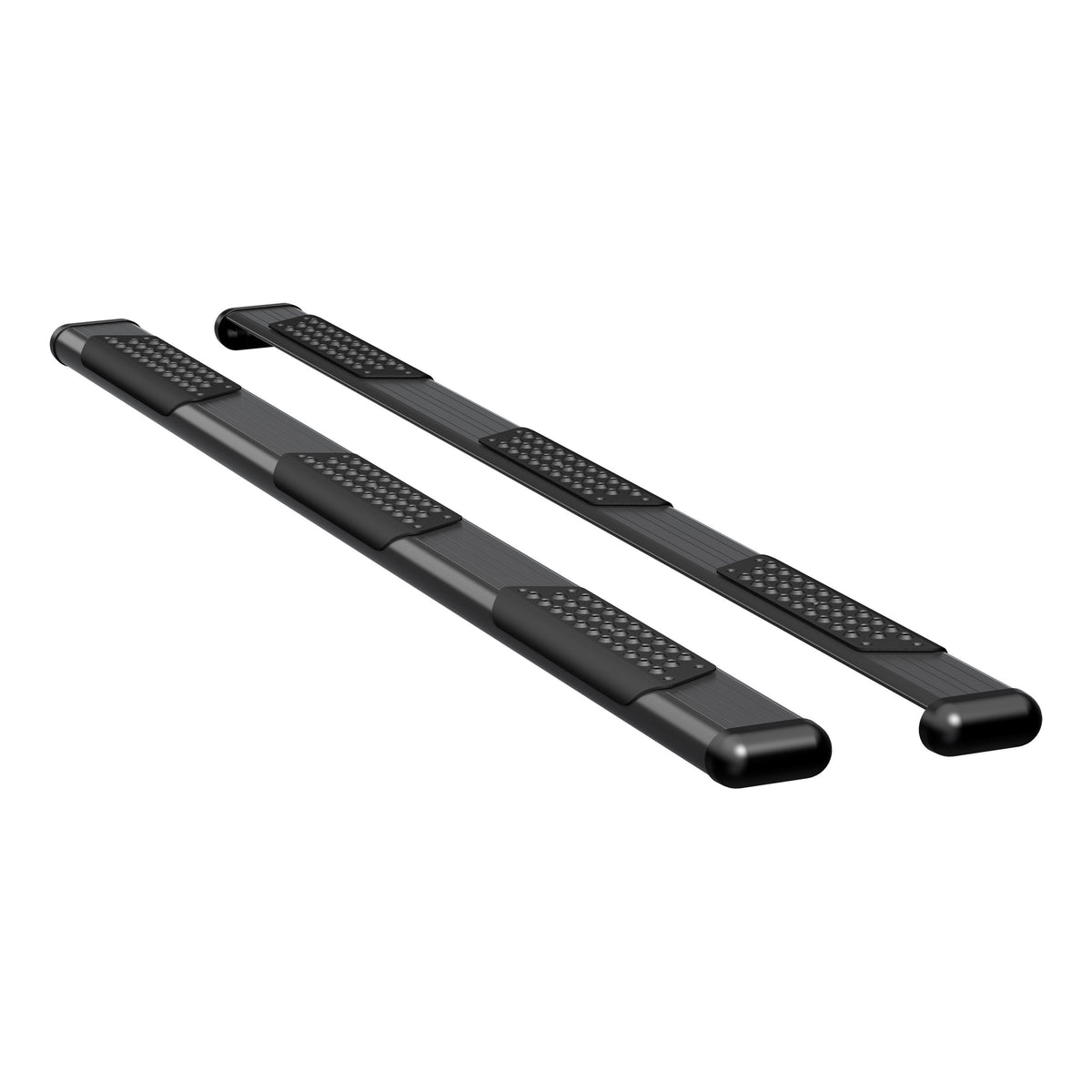 LUVERNE 584102-571439 O-Mega II 102-Inch Black Aluminum Wheel to Wheel Side Steps, Select Ram 2500