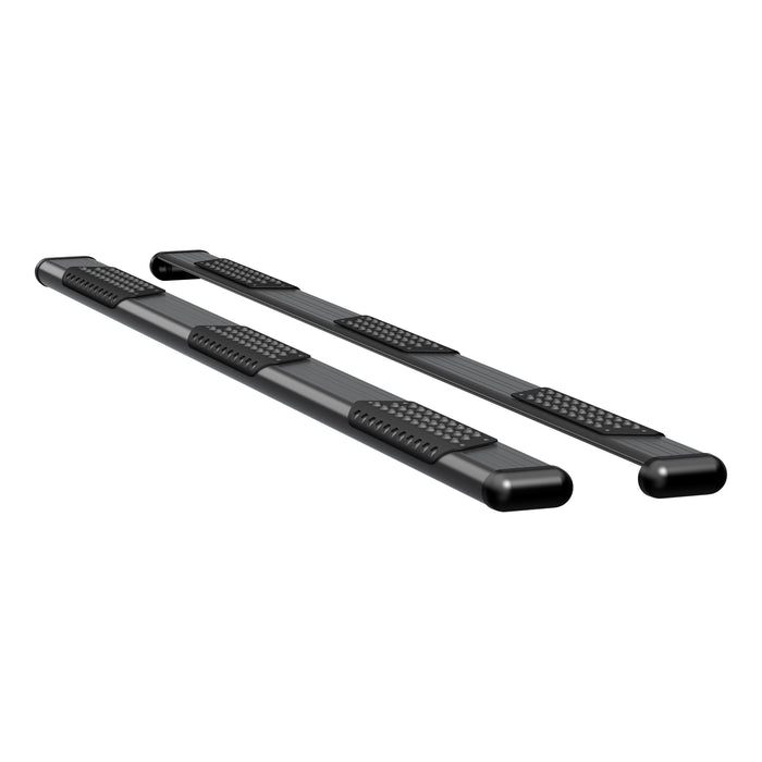 LUVERNE 584114-571346 O-Mega II 114-Inch Black Aluminum Side Steps, Select Chevrolet Express, GMC Savana 2500, 3500