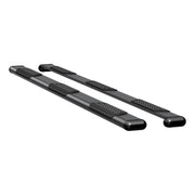 LUVERNE 584114-571448 O-Mega II 114-Inch Black Aluminum Wheel to Wheel Side Steps, Select Chevrolet Silverado, GMC Sierra 1500 Crew Cab, 6'6" Bed