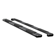 LUVERNE 584114-571747 O-Mega II 114-Inch Black Aluminum Wheel to Wheel Side Steps, Select Chevrolet Silverado, GMC Sierra 2500, 3500 HD