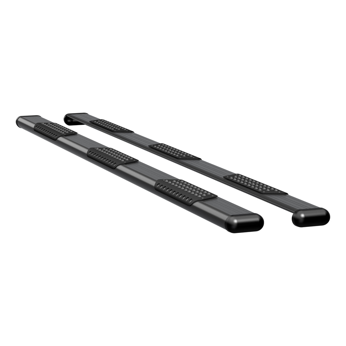 LUVERNE 584125-570829 O-Mega II 125-Inch Black Aluminum Wheel to Wheel Side Steps, Select Ford F-250, F-350, F-450 Super Duty