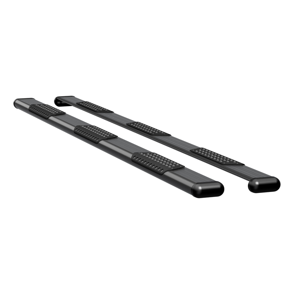 LUVERNE 584125-571438 O-Mega II 125-Inch Black Aluminum Wheel to Wheel Side Steps, Select Ram 2500