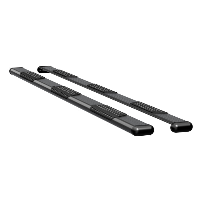 LUVERNE 584125-571438 O-Mega II 125-Inch Black Aluminum Wheel to Wheel Side Steps, Select Ram 2500