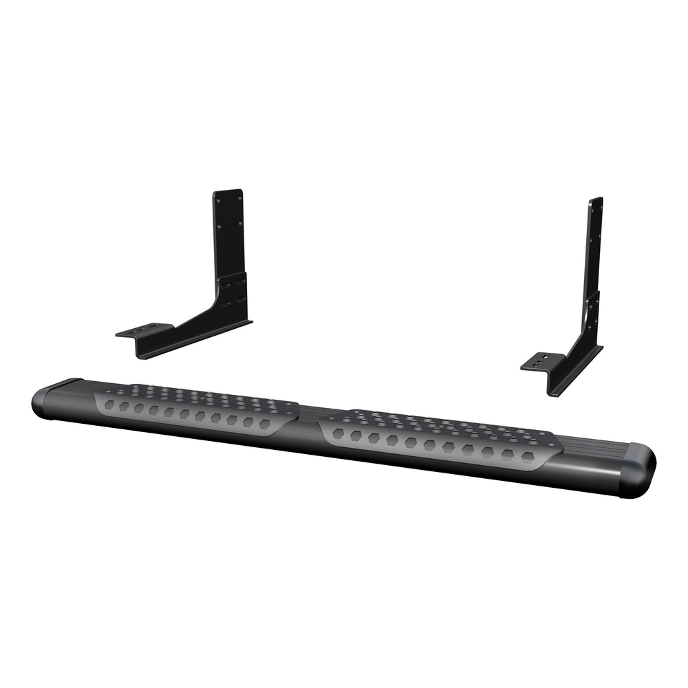 LUVERNE 584254-570749 O-Mega II 54-Inch Black Aluminum Rear Step, Compatible with Select Dodge, Freightliner, Mercedes-Benz Sprinter 2500, 3500