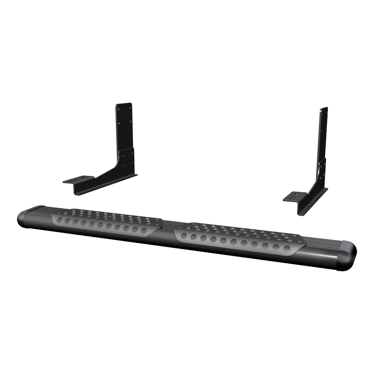 LUVERNE 584254-570749 O-Mega II 54-Inch Black Aluminum Rear Step, Compatible with Select Dodge, Freightliner, Mercedes-Benz Sprinter 2500, 3500