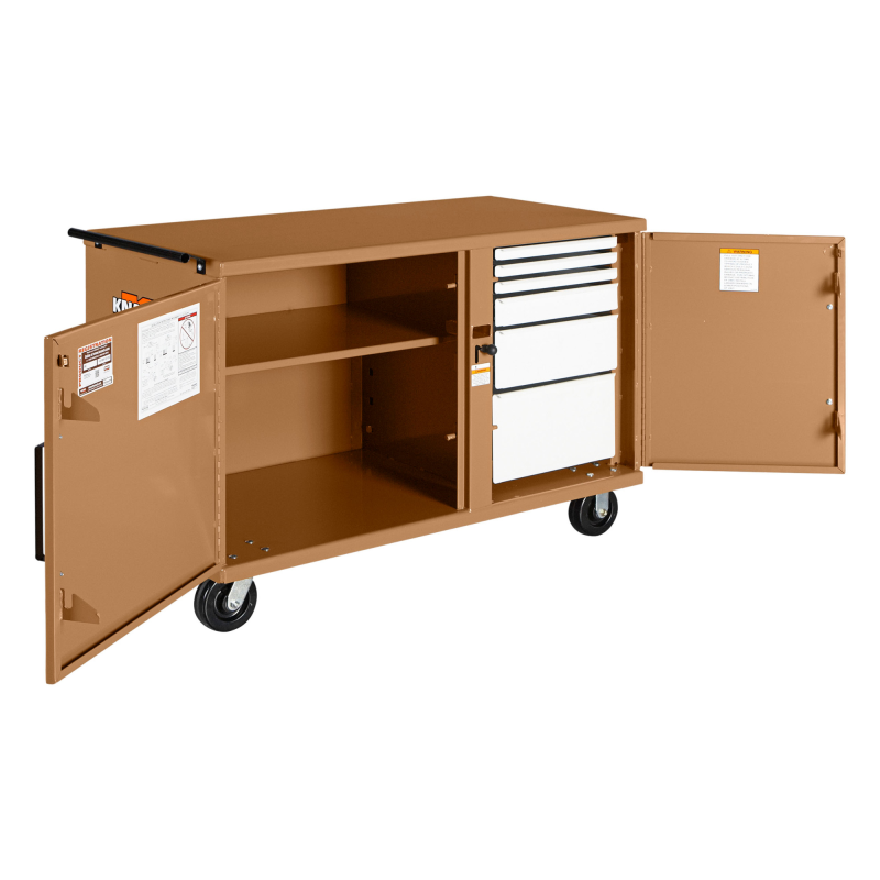 KNAACK 58-KL Heavy-Duty Rolling Workbench, 2,500 lb
