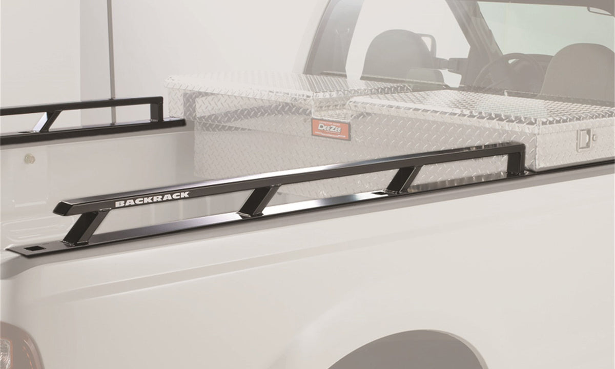 BackRack Toolbox Side Rails, 8 ft Bed - 2019-2022 Silverado/Sierra (80524TB)