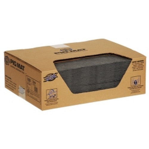 PIG Mat Universal Light-Weight Absorbent Pads, 15 in x 20 in, Box