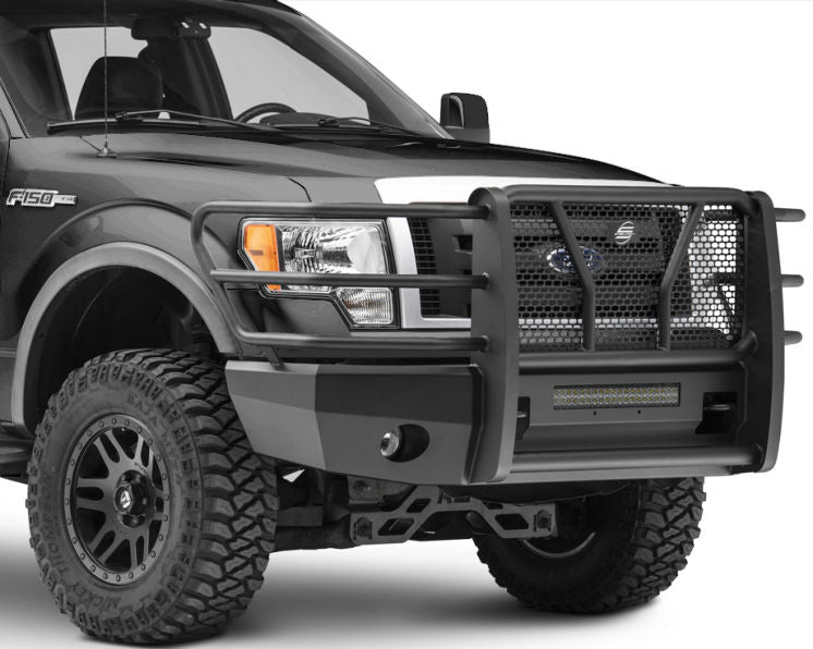Steelcraft Elevation Front Bumper - Fine Textured Black - 2014 Ford F150 (60-11360)