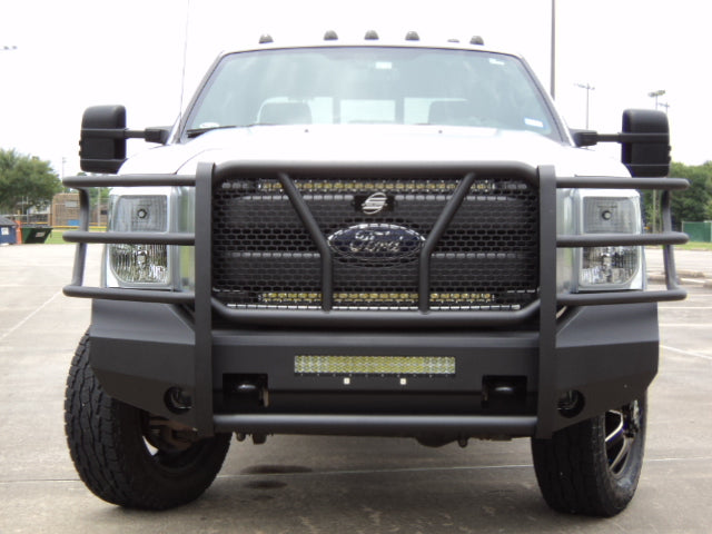 Steelcraft Elevation Front Bumper - Fine Textured Black - 2014-2016 Ford Super Duty (60-11370)