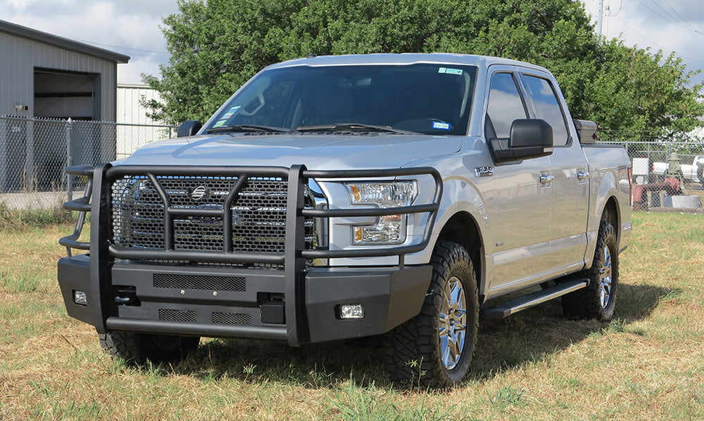 Steelcraft Elevation Front Bumper - Fine Textured Black - 2015-2017 Ford F150 (60-11410CC)