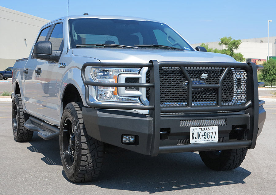 Steelcraft Elevation Front Bumper - Fine Textured Black - 2018-2020 Ford F150 (60-11420CC)
