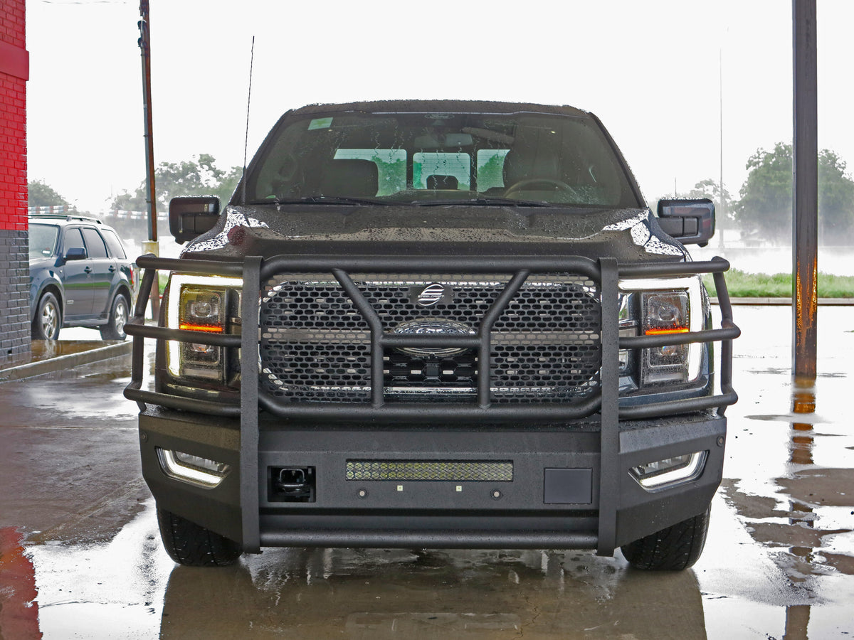 Steelcraft Elevation Front Bumper - Fine Textured Black - 2021-2023 Ford F150 (60-11430CC)