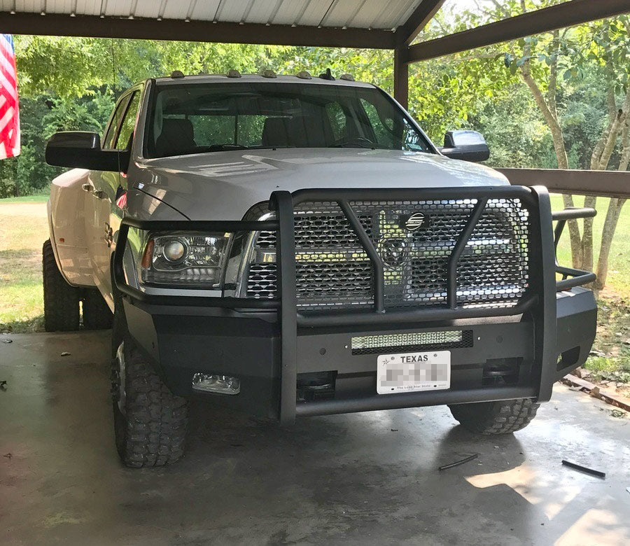 Steelcraft Elevation Front Bumper - Fine Textured Black - 2014-2018 Dodge Ram 2500/3500 (60-12260)