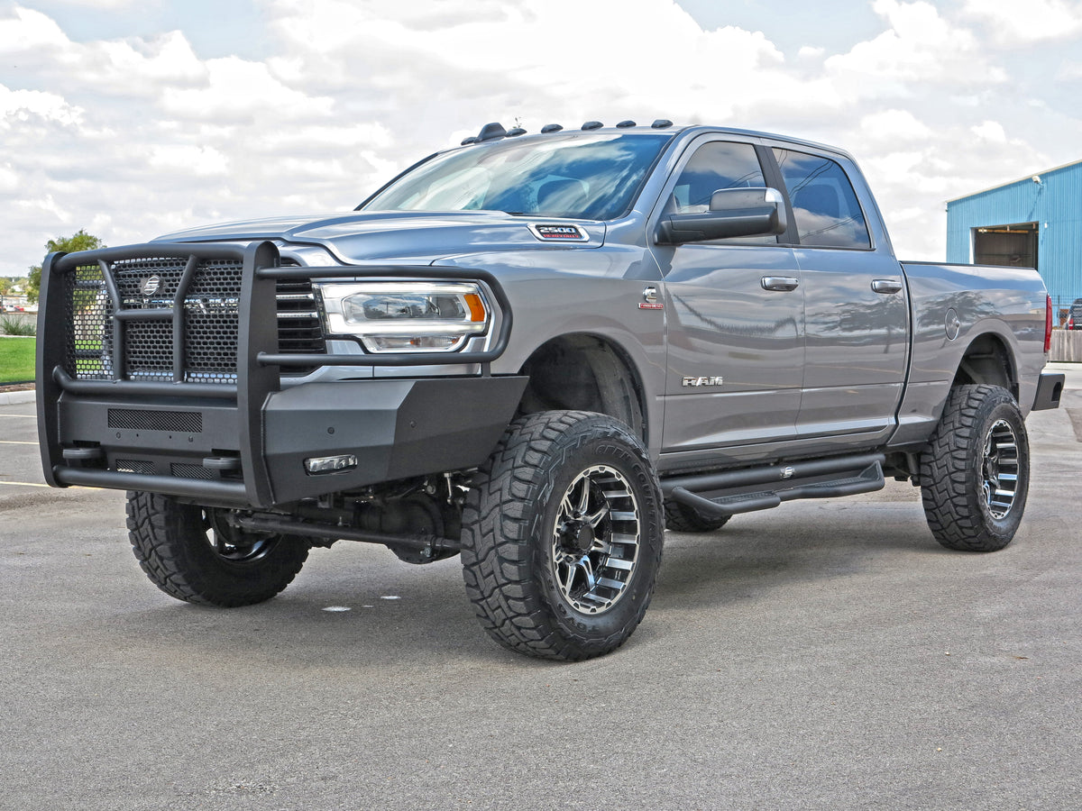 Steelcraft Elevation Front Bumper - Fine Textured Black - 2019-2025 Ram 2500/3500 (60-12280C)