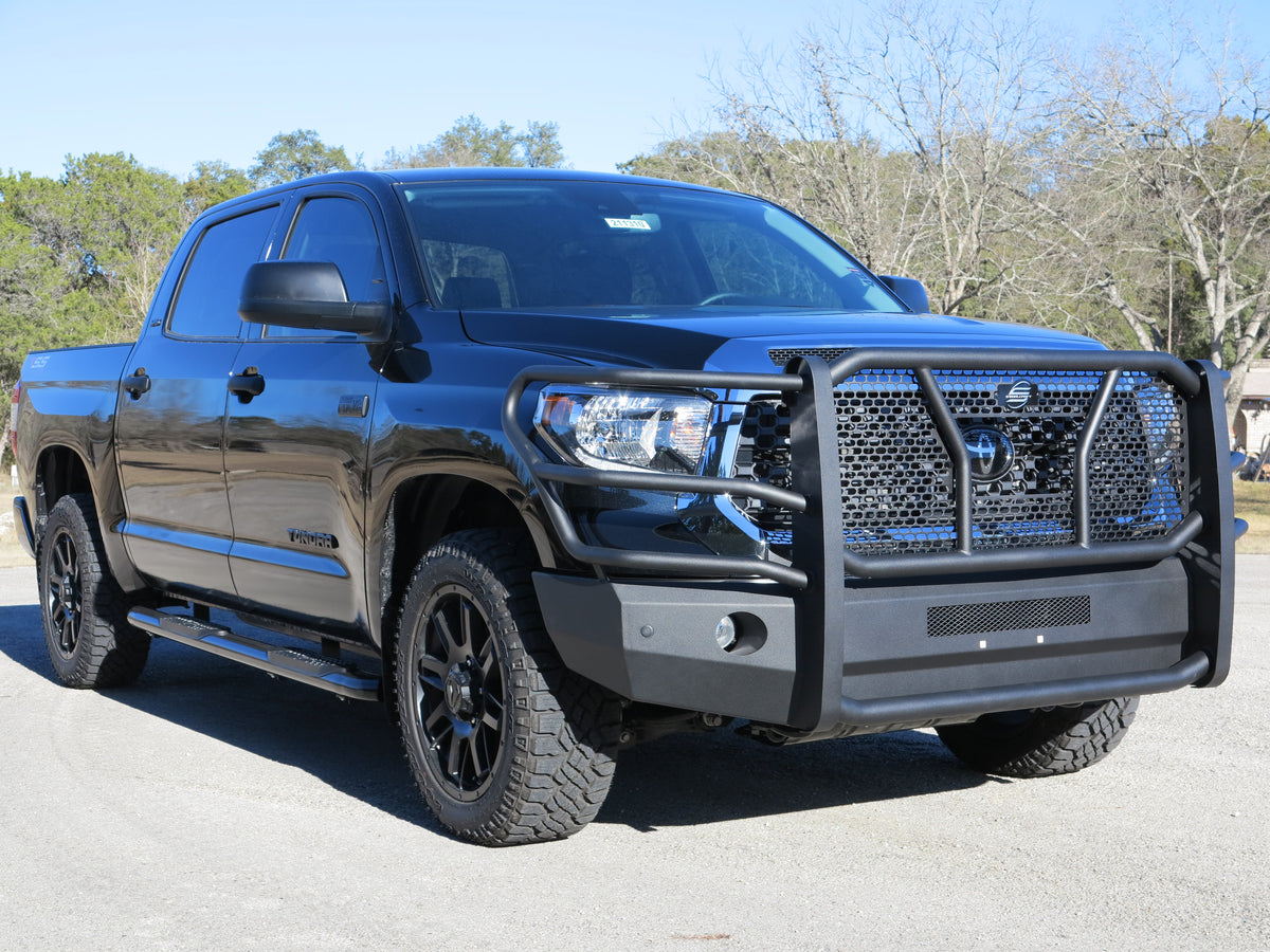Steelcraft Elevation Front Bumper - Fine Textured Black - 2014-2021 Toyota Tundra (Excludes TRD Pro) (60-13380C)