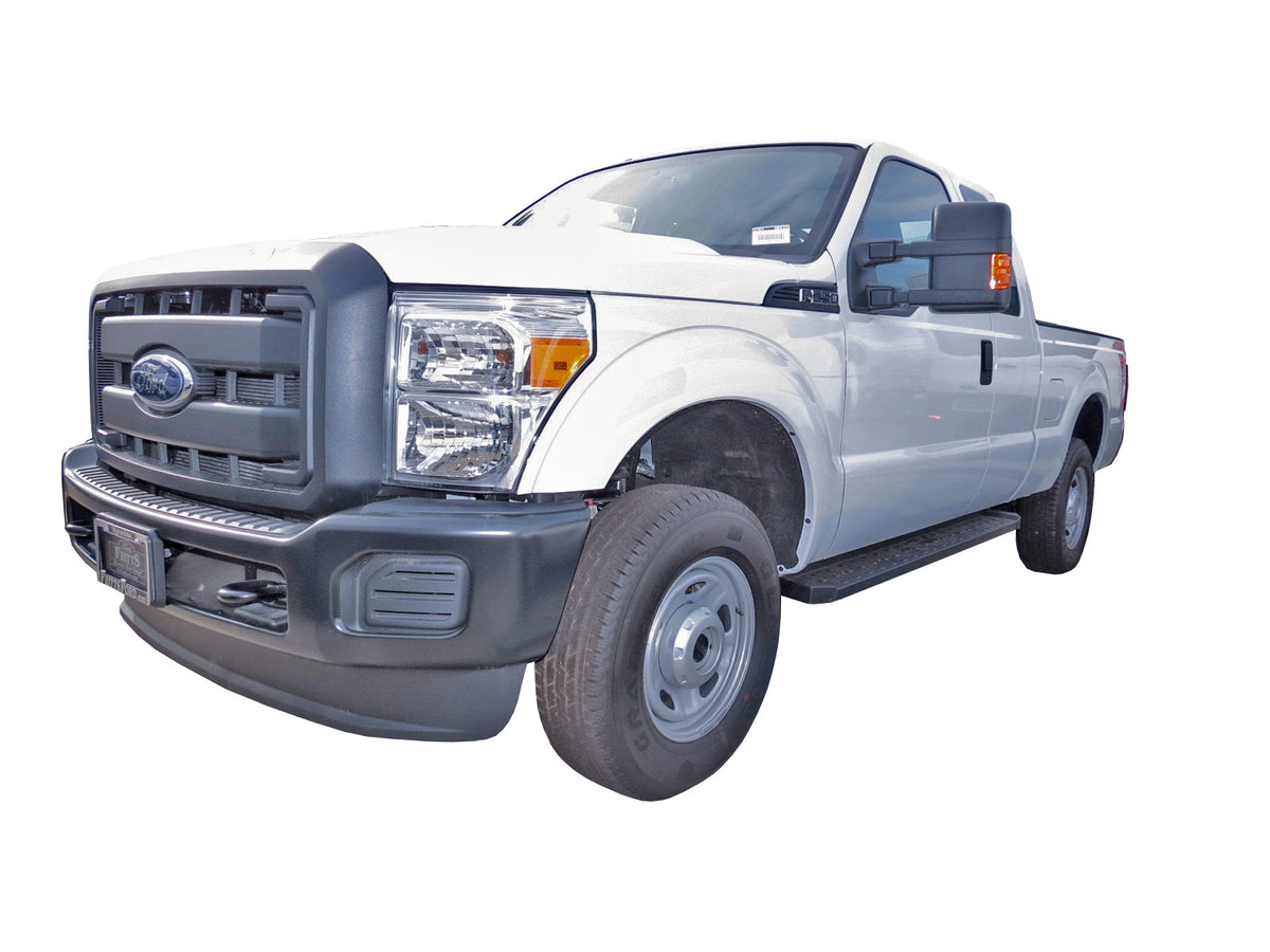 Steelcraft STX600 Running Boards - Black - 2014-2016 Ford F250/350/450/550 Super Duty Regular Cab (600-12470)