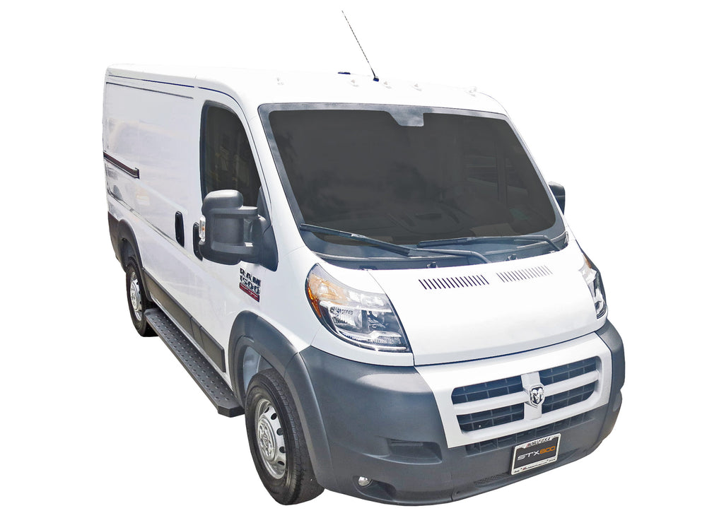 Steelcraft STX600 Running Boards - Black - 2014-2025 Dodge Promaster Van (Full Size)(136/159 in. Wheel Base) (600-26000)