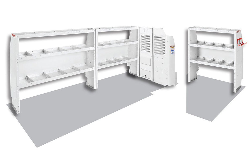 Weather Guard Commercial Shelving Van Package for Chevy Express and GMC Savana, 155 in Wheelbase (600-8120L)