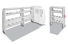 Weather Guard Commercial Shelving Van Package for Ford Transit Mid Roof, 148 in Wheelbase (600-8210L)
