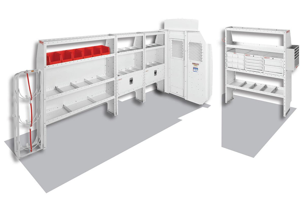 Weather Guard HVAC/Mechanical Van Package for Ford Transit High Roof, 148 in Extended Length (600-8413X)