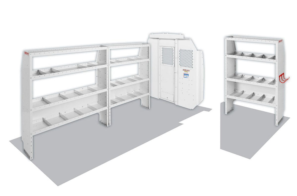 Weather Guard Commercial Shelving Van Package for Ram ProMaster High Roof, 159 in Wheelbase (600-8440L)