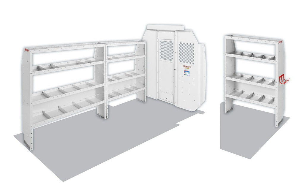 Weather Guard Commercial Shelving Van Package for Ram ProMaster Mid/High Roof, 136 in Wheelbase (600-8440R)