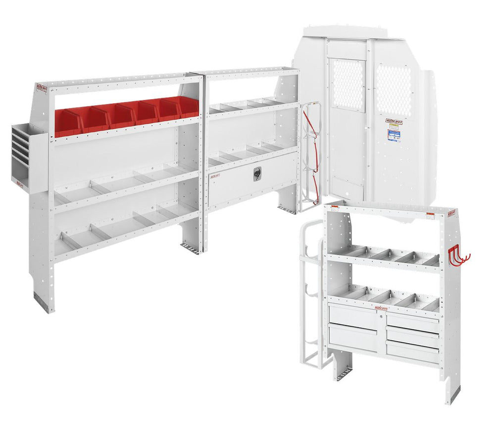 Weather Guard HVAC/Mechanical Van Package for Ram ProMaster Mid/High Roof, 136 in Wheelbase (600-8443R)